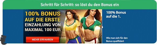 1xbet Bonus Schritt für Schritt