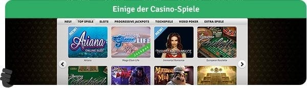Casinovo_Casino-Spiele